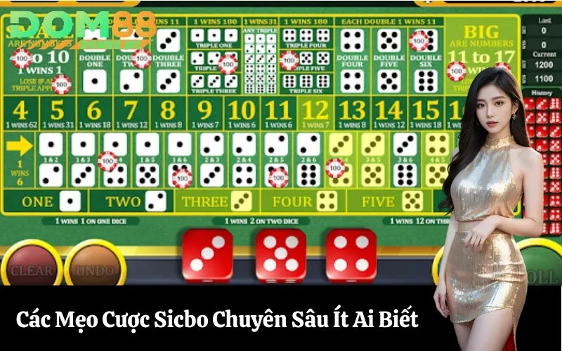 Các Mẹo Cược Sicbo Chuyên Sâu Ít Ai Biết
