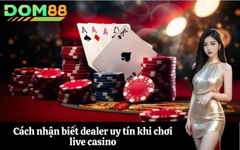 Cách nhận biết dealer uy tín khi chơi live casino