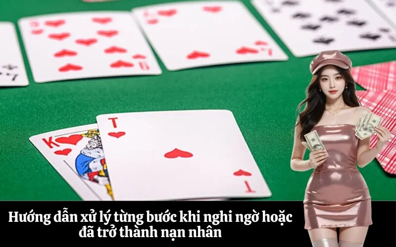 Hướng dẫn xử lý từng bước khi nghi ngờ hoặc đã trở thành nạn nhân