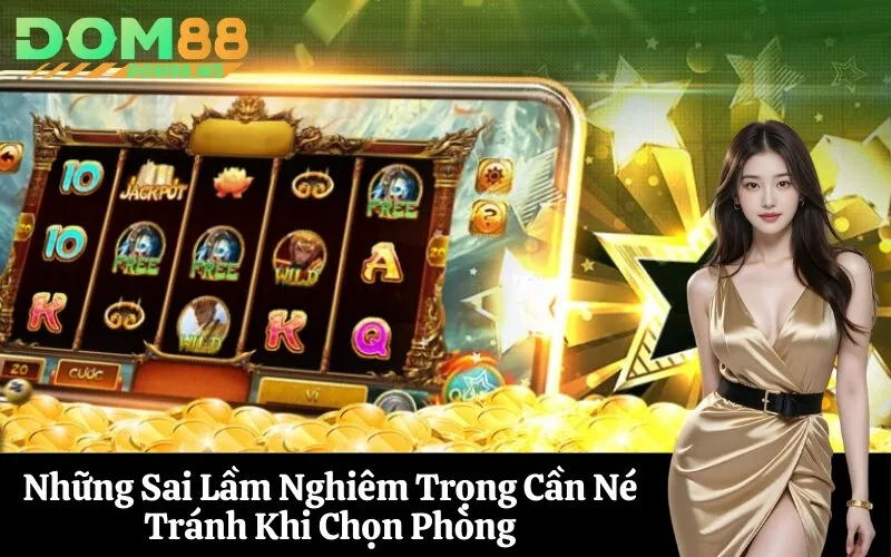 Những Sai Lầm Nghiêm Trọng Cần Né Tránh Khi Chọn Phòng